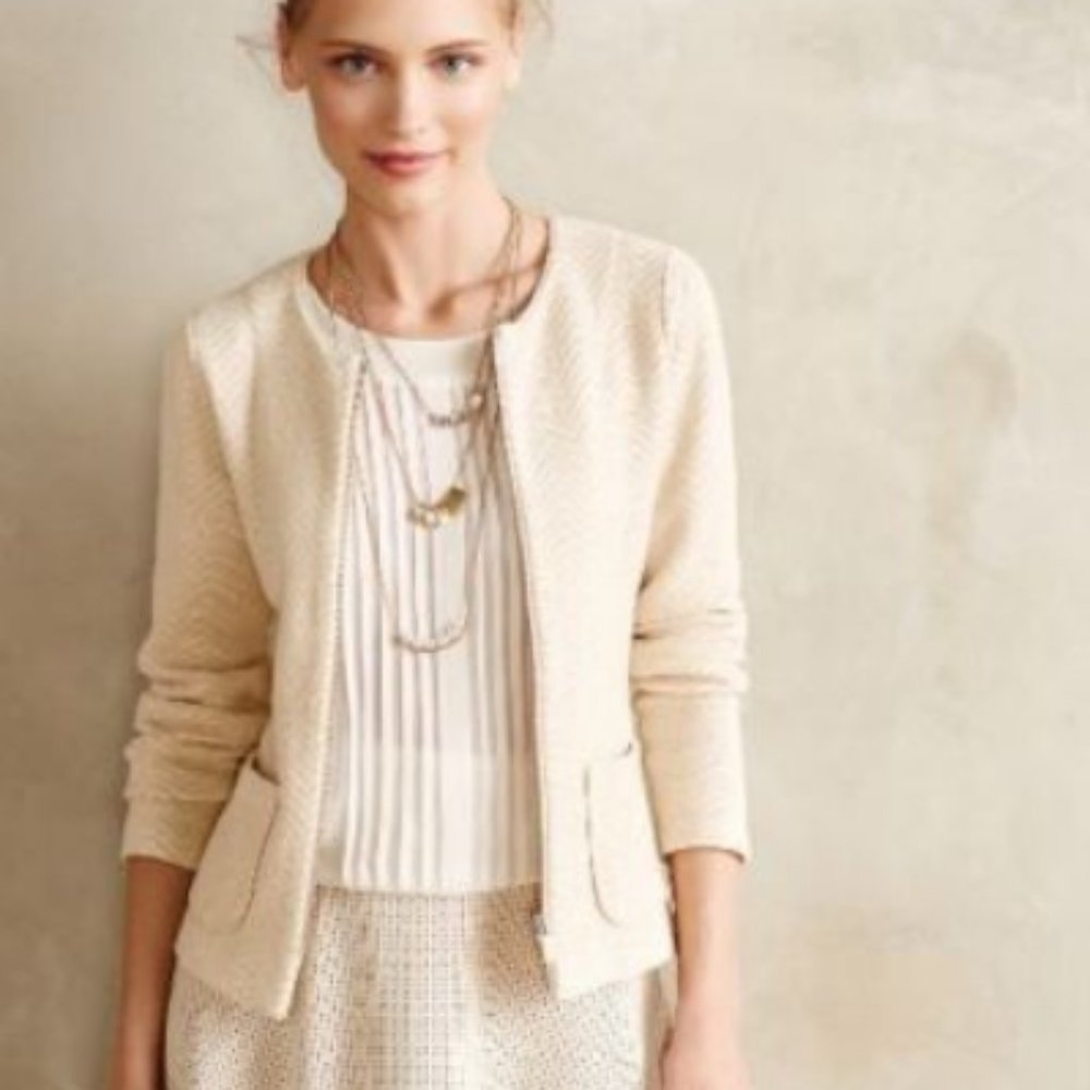 Anthropologie Rosie Niera Geo Diamond Jacket M